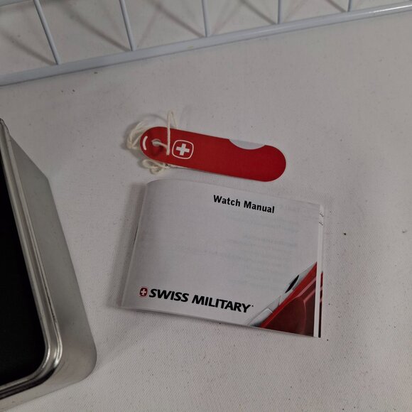 Vtg Wenger Watch Box Only For Wenger Swiss Military Watch (Watch NOT included) - Picture 4 of 15